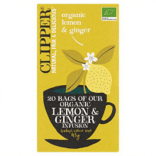 Clipper Citroen & Gember 20 zakjes