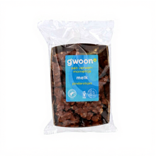 G'woon Pinda Rocks Melk Chocolade   160 g