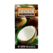 CHAOKOH Kokosmelk Tetra Pak (18% vet) 500 ml