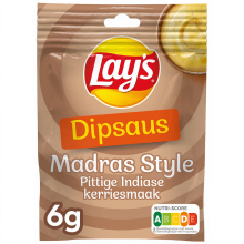 Lay's Dip Sauce Madras Style   6 g