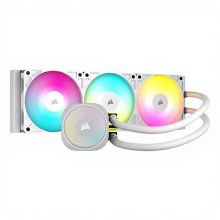Corsair Nautilus 360 RS ARGB vloeistofkoeler voor processor, alles in één, wit, 1 stuk