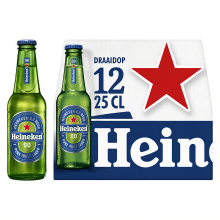 Heineken Premium Pilsener 0.0 Bier   12 x 250 ml