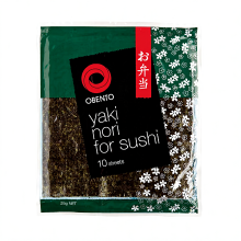 Obento Yaki Nori 10 vellen 25 g