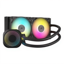 Corsair iCUE LINK TITAN RX RGB alles in één vloeistofkoeler voor processor, 12 cm, zwart, 1 stuk
