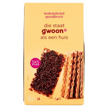 G'woon knäckebröd goudbruin   375 g