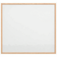 VidaXL Magnetisch whiteboard met massief grenenhouten frame 60x55 cm