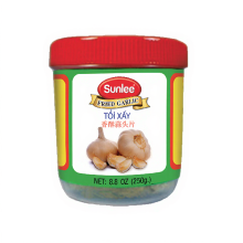 Sunlee gefrituurde knoflook in pot 100 g