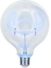 Paladone Stitch E27 LED neonlamp   blauw, diameter 12,5 cm