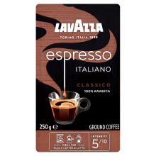 Lavazza Espresso Gemalen Koffie   250 g