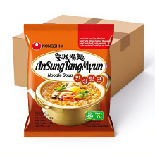 Nongshim Koreaanse instant noedelsoep (Ancheong noedelsoep)   20 x 125 g