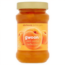 G'woon Extra Jam Abrikoos   450 g