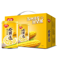 【Rijstpap met acht schatten】Yin Lu Haozhoudao rijstepap met lotuszaad en maïs 280 g (12 blikjes)