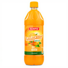 Slimpie sinaasappel frambozensiroop