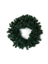 Kerstdecoratieve nepslinger   Groen, 60 cm
