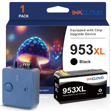 Inkcloud 953XL 953 XL compatibele inktcartridges voor HP 953 met geavanceerd chipsysteem voor Officejet Pro 7720 7730 7740 8210 8218 8710 8715 8718 8720 8725 8728 8730 8740 1 zwart
