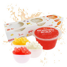 JENI Popping Boba Combipack   3 x 130g (Aardbei Mango Lichi) Nieuwe Aankomst