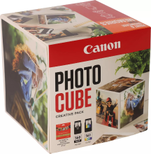 Canon 3713C013 inktcartridge 2 stuks, origineel, standaard rendement, cyaan, magenta, geel