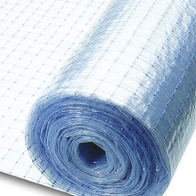 Tenax versterkte afdekfolie met net   1,8 x 50 m, transparant
