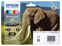 Epson Elephant multipack 6 kleuren 24 Claria Photo HD inkt