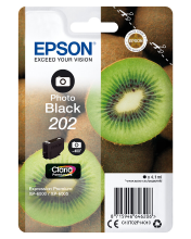 Epson Kiwi enkelverpakking fotozwart 202 Claria premium inkt