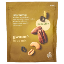 G'woon noten  en olijvenmix   200 g
