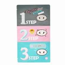 Holika Holika Holika Pig Nose Clear 3 Stappen Kit Neusstrips voor Poriënreiniging 3 Stuks H