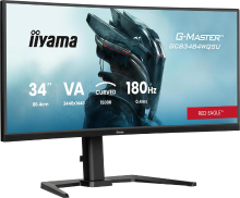 Iiyama G MASTER gebogen GCB3484WQSU B1 Red Eagle 34