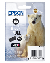 Epson Polar bear Enkelverpakking Fotozwart 26XL Claria Premium inkt