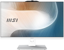 MSI Modern AM242P 1M 1224EU alles in één pc/werkstation Intel Core 5 120U 60,5 cm (23,8″) 1920 x 1080 pixels 8 GB DDR5 SDRAM 512 GB SSD Windows 11 Pro wifi 6E (802.11Ax) wit