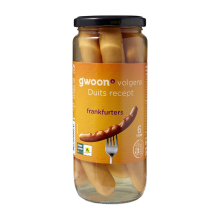 G'woon Frankfurters   6 stuks, 550 g