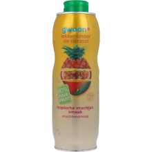G'woon tropische vruchtensiroop   750 ml