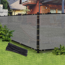 TENAX Privacy geweven scherm   1,50 x 50 m, Lichtgrijs