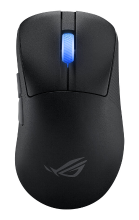 ASUS ROG Keris II Ace Wireless AimPoint zwarte muis, gaming, rechtshandig, RF Wireless + Bluetooth + USB Type A, optisch, 42000 DPI