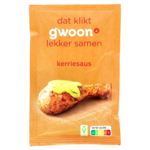 G'woon Indiase Droge Mix Voor Curry Saus   36 g