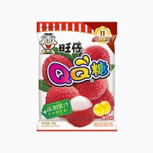 WANT WANT QQ gummisnoep met lycheesmaak 70 g