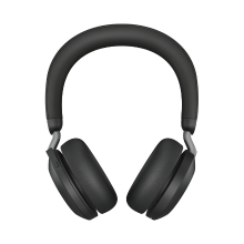 Jabra Evolve2 75 draadloze headset, USB A MS Teams, zwart