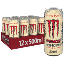 Monster Energy Pacific Punch   12 x 500 ml