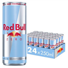 Red Bull Suikervrije Energiedrank   24 x 250 ml