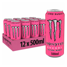 Monster Energy Ultra Rosa   12 x 500 ml