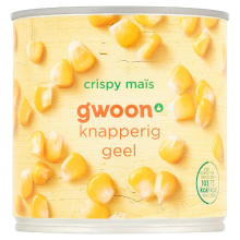 G'woon knapperige maïs   285 g