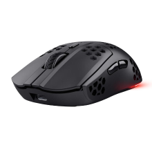 Trust GXT 929 Helox Gamingmuis   Draadloos   4800 DPI   RGB verlichting   Ultralicht   Zwart