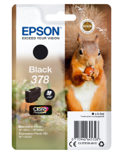 Epson Squirrel enkelverpakking zwart 378 Claria Photo HD inkt