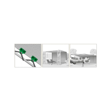 TENAX Coimbra Geweven Privacyscherm   Groen, 2,00 x 50 m