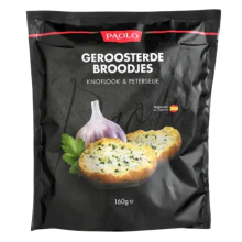 Deli Di Paolo Geroosterde Knoflook Peterselie Broodjes   160 g