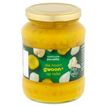G'woon Zoet En Zuur Piccalilly   330 g