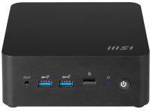 MSI Cubi NUC 1MG 237BEU pc/werkstation barebone 0,84 L pc zwart 150U Intel SoC