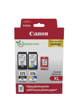 Canon 5437C006 originele inktcartridge 2 stuks, hoge (XL) opbrengst, zwart, cyaan, magenta, geel