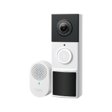 TP Link Tapo D210 intercomsysteem 3 MP Zwart, Wit
