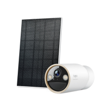 TP LINK Tapo op zonne energie werkende beveiligingscamera kit 1 × C460, 1 × A201