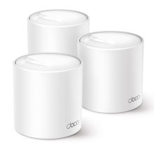 TP LINK Deco X50 (3 Pack) Dual Band (2,4 GHz / 5 GHz) Wi Fi 6 (802.11Ax) Wit Intern